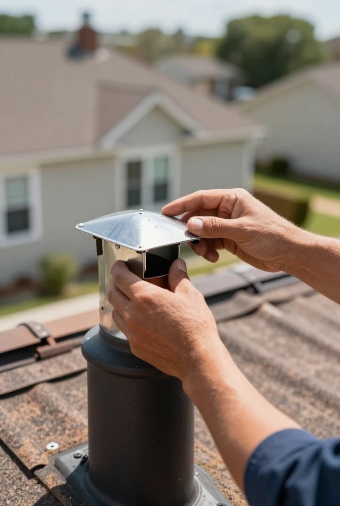Chimney inspection icon